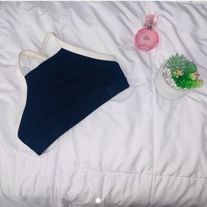 ✩ Navy Blue Mesh Lorna Jane Sports Bra ✩